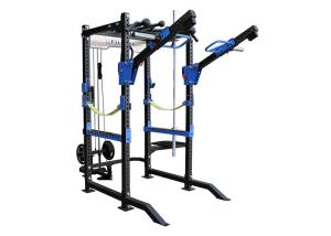 China New Design Commercial Grade Gym Equipment Multifunction Squat Rack With Pulleys factory