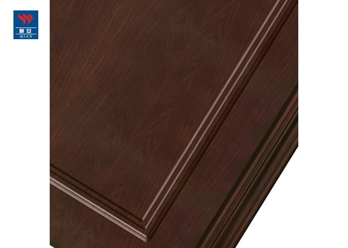 Interior Fire Rated Solid Wooden Door With Clear Lacquer Finished