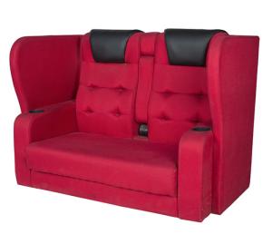 China Fashion Durable Theatre Couple Seat Modern 3D Ergonomically Design factory