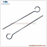 9" Steel round wire tent peg tent stake