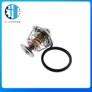 China Thermostat 129155-49801 YM121850-49811 For 4TNV84 4TNV84T 4TNV88 4TNE84 4TNE88 Excavator Engine Spare Parts factory