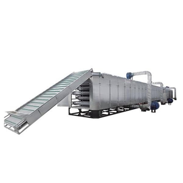 Large Capacity Continuous Belt Dryer Hot Air Circulation Industrial Drying