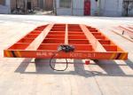 Q235 Steel Heavy Load Shipyard Transporter , Mounted Industrial Transfer Car