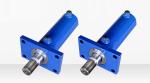 Single Acting Hydraulic Cylinder Front Flange Mounted 2000mm Maximum Stroke