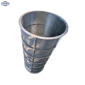 China wedge wire screen Rotating drum sieve/Trommel screen/ Rotary trommel drum screen factory