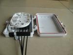 Ftth / Fttx Mini Plastic Wall Mount 4 PortS Drop Cable Fiber Optic Termination