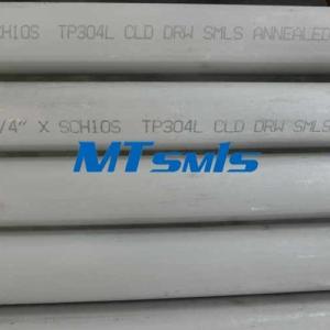 China ASTM A312 Stainless Steel Seamless Pipe TP304L Annealed Pickling factory