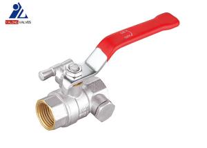 China CNC Machines Brass Ball Valve Drain Cock CW617 25 Bar factory