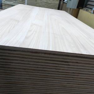 China FSC 100% Certificate Multilayer Furniture Panels with Paulownia Wood Board Material factory