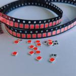 Red High Voltage LED CHIP 18V 36V 54V 72V 615-620nm For Smart Lighting