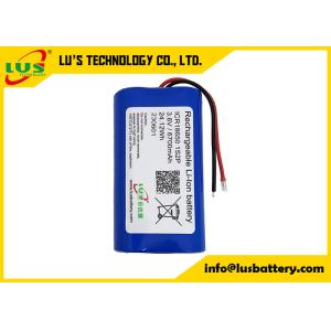 3.7v 18650 5200mah Lithium Battery Customizable Rechargeable 1S2P 3.7V 5200mAh