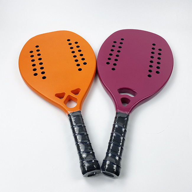Pala Pelota De Tennis Paddle Full Carbon Beach Padel Tennis Racket