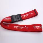 Custom Luggage Shoulder Strap , Luggage Accessories Straps With Lock