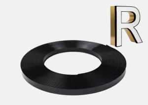 China Indoor Building Plastic Signage Trim Cap Channel Letter Sign Led Plastic Trim Cap factory