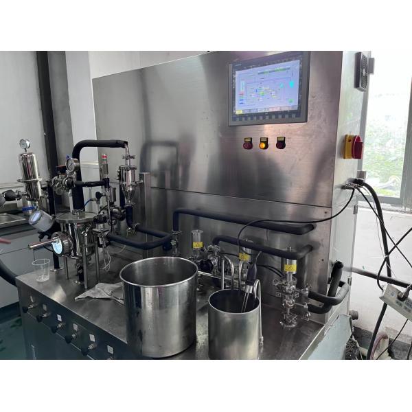 Small Scale Lab Machines Pasteurizer UHT DSI Sterilization Machine For Milk Fruit Juice