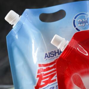 China Plastic Wash Fluid 60mic Liquid Soap Bag Laundry Detergent Packaging factory