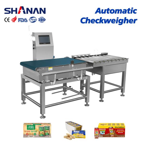 China Automatic Industrial Conveyor Belt Check Weigher CheckWeight Machine Weight Scale factory