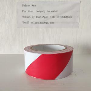 China Antistatic Safety Warning PVC Floor Marking Tape With Strong Adhesion factory