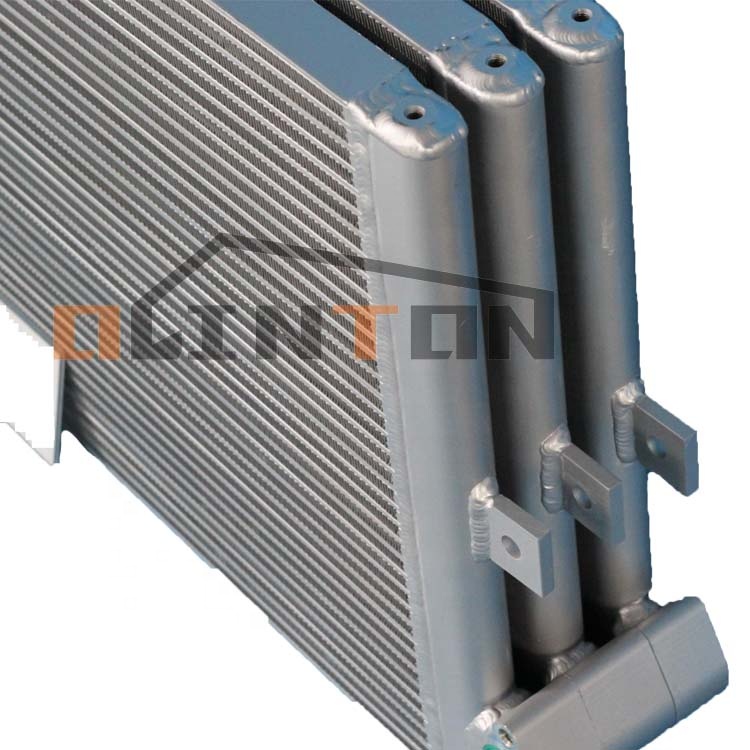 208-03-75160 Three Body Core Radiator Water Tank for PC300-8 and PC400-8 Excavators