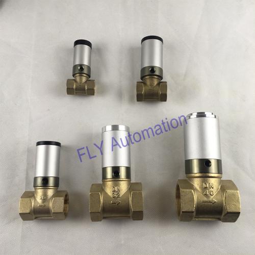 Q22HD-32 1 1/4" DN32  2/2 Way Pneumatic Tube Valve Air Control Valve Actuator Brass Valve