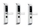 China 5 Unlock Ways Smart Door Lock Fingerprint Digital Door Lock OLED Screen factory