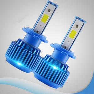 China Car light fittings 3200 Lumens COB Led Car Headlights , 8-32v Led Replacement Headlights factory