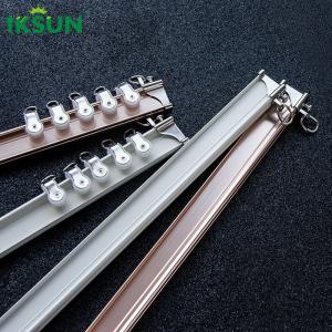 China Multipurpose Curved Curtain Track For Bay Window 22ft Length factory