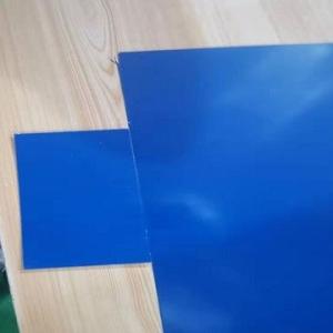 China DIN Blue Colour Coated Steel Sheet Z600 Zinc Coating factory