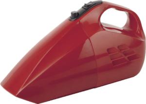 China Red Plastic Small Handheld Vacuum Cleaner Cordless With Cigrette Lighter Plug factory