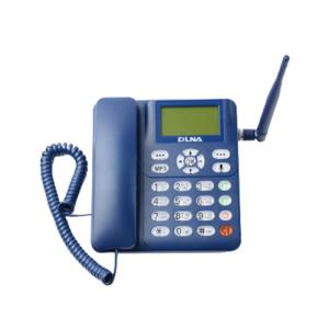 China DLNA Desk Telephone With Sim Card GSM Cordless Desktop Phone Long Standby Time factory
