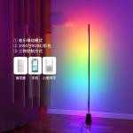 Residential Gaming Room Wall Wash Floor Lamp 50000 Hours Working Time Music