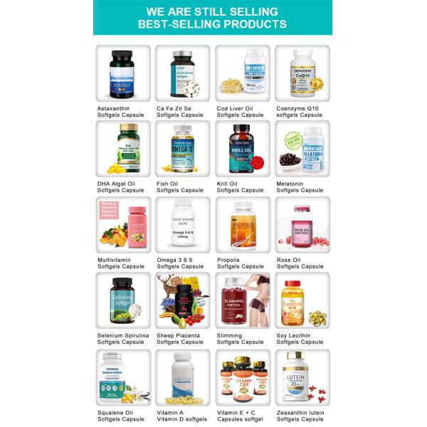 Customized Melatonin Softgel Melatonin Sleep Soft Capsule for Easy Sleep