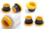 1 Pair Of Hand Wrapping Stretch Wrap Dispensers Fit For Any 3 Inch 76mm Core
