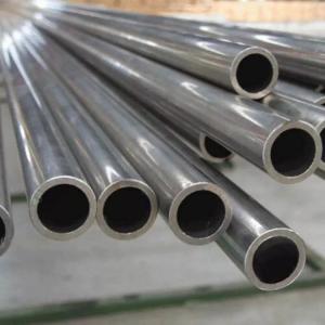 China Round Polished Stainless Steel Tubing Stainless Steel Round Tube ASTM A312 5.8m factory