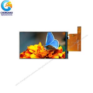 China 4.5 Inch Color LCD Display 480x854 25Pin TFT LCD Capacitive Touchscreen factory