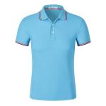 Polo Shirt With Custom Wholesale Blank Golf Polo T Shirts Solid Color Embroidere
