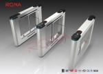 Fastlane Swing Barrier Gate Silver Polishing With Dry Contact Interface