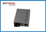Single Mode Single Fiber Media Converter 20KM 1310 / 1550NM For Network Centre