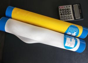 China Low Elongation Polyester Screen Printing , Screen Printing Mesh Material 10T - 165T factory