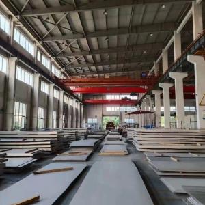 China 410/410S Stainless Steel Plate Hot Rolled 3.0 - 250mm AOD SS Plate Custom Cutting factory