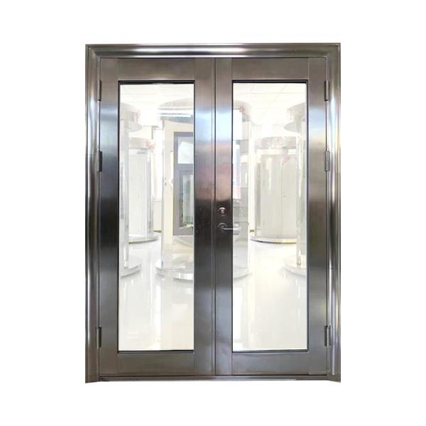 KDSBuilding High Quality Low Price China Supplier Double Glass Single Steel Door