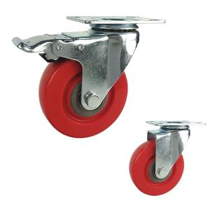 China 3 Inch PP Core 80kg Loading Medium Duty Casters For Trolleys factory
