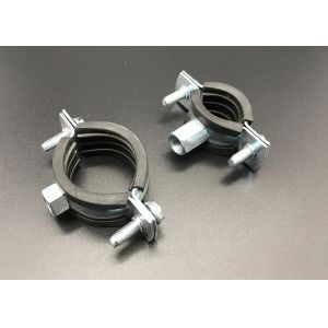 China High Quality Rubber Lined Pipe Cushion Clamps on sale