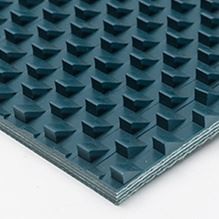 Sawtoothed Marble Polishing Conveyor Belt High Strength Customized