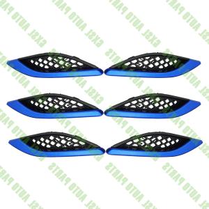 China For Maserati Ghibli Blue Left Right Side Fender Air Outlet Vent Cover Strip Kit OEM 670029939 670029940 factory