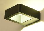 5Watt LED Outdoor Wall Lights Square Frame Aluminum Shell Shine Up And Down