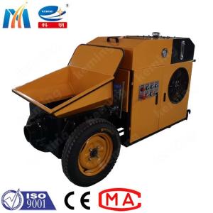 China 15KW Small Concrete Pump Concrete Pumping Machine 50m3/H factory