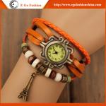 Effiel Tower Pendant Watches Woman Girls Female Watch Quartz Analog Watch Retro