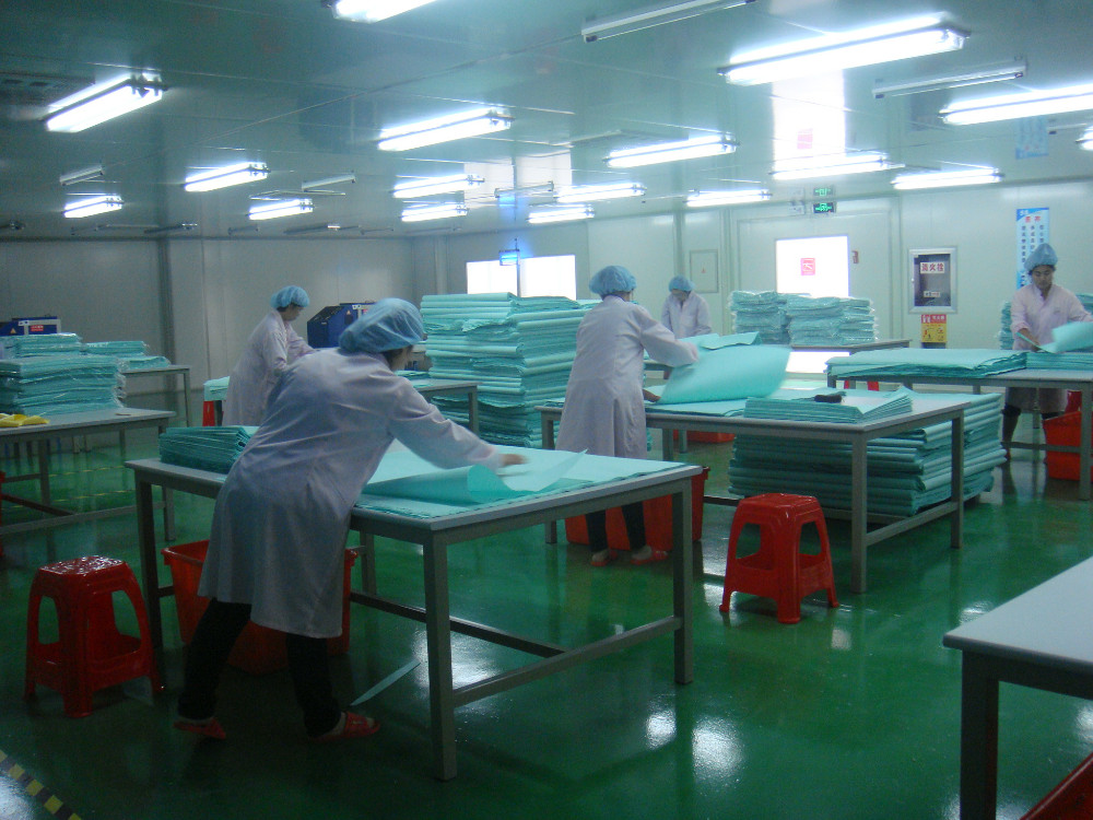 Hot selling factory price for the Crepe Wrapping Paper for Surgical Use with MSDS