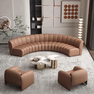 China Star Hotel Lobby Furniture Reception Negotiation Sofa Chair Table Custom Size factory